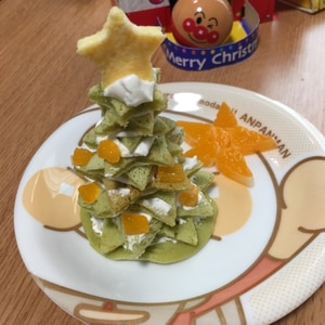 クリスマス♡ツリーケーキ♡1歳♡離乳食